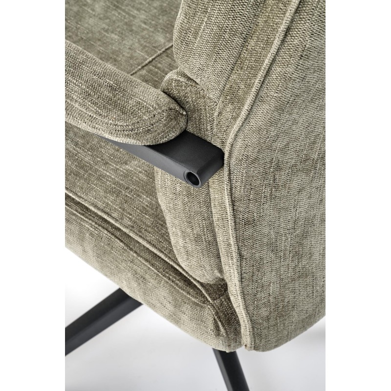 'ADRIANO Olive Swivel Chair' 'ADRIANO Olive Swivel Chair'