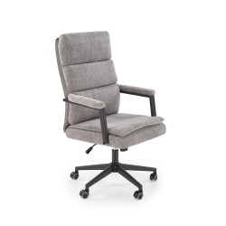 'ADRIANO Swivel Chair in Ash Grey'