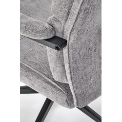 'ADRIANO Swivel Chair in Ash Grey' 'ADRIANO Swivel Chair in Ash Grey'