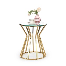 'AFINA S Bench, Mirror / Gold'