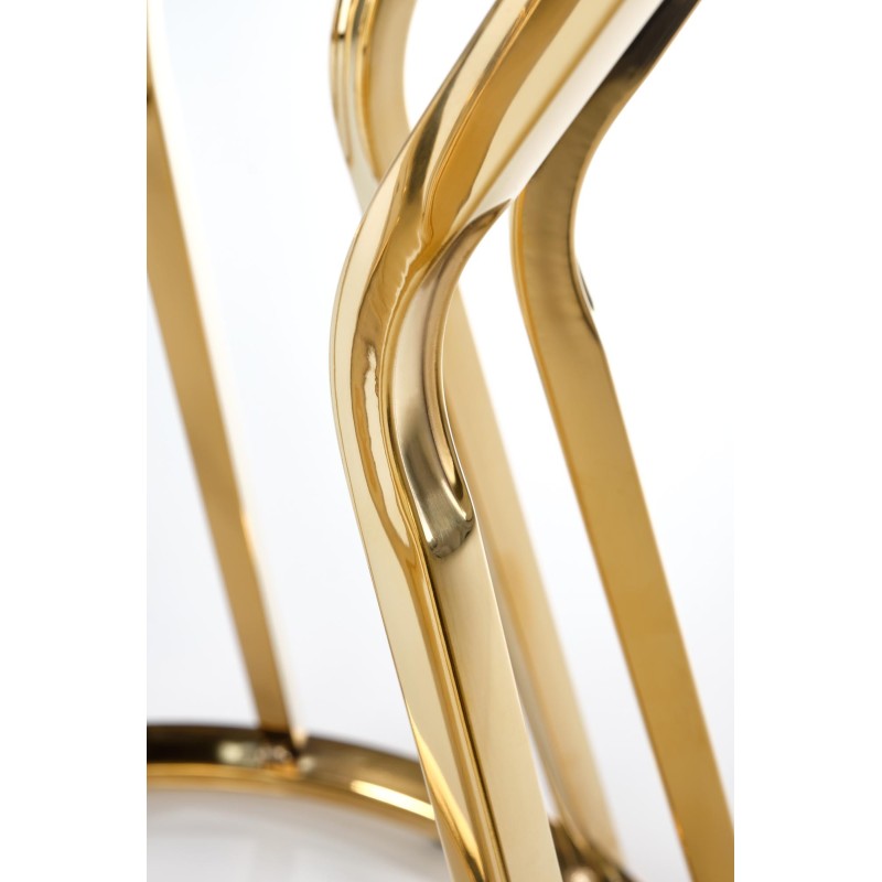 'AFINA S Bench, Mirror / Gold' 'AFINA S Bench, Mirror / Gold'