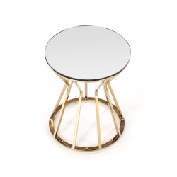 'AFINA S Bench, Mirror / Gold' 'AFINA S Bench, Mirror / Gold'