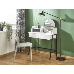 'AGNES Console Table White / Black'