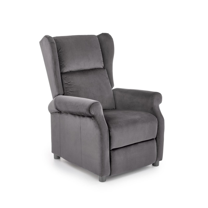 'AGUSTIN 2 Relaxation Armchair in Ash Grey'