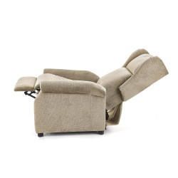 'AGUSTIN M Beige Reclining Armchair with Massage Function' 'AGUSTIN M Beige Reclining Armchair with Massage Function'