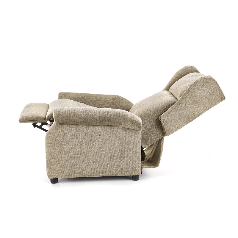 'AGUSTIN M Beige Reclining Armchair with Massage Function' 'AGUSTIN M Beige Reclining Armchair with Massage Function'