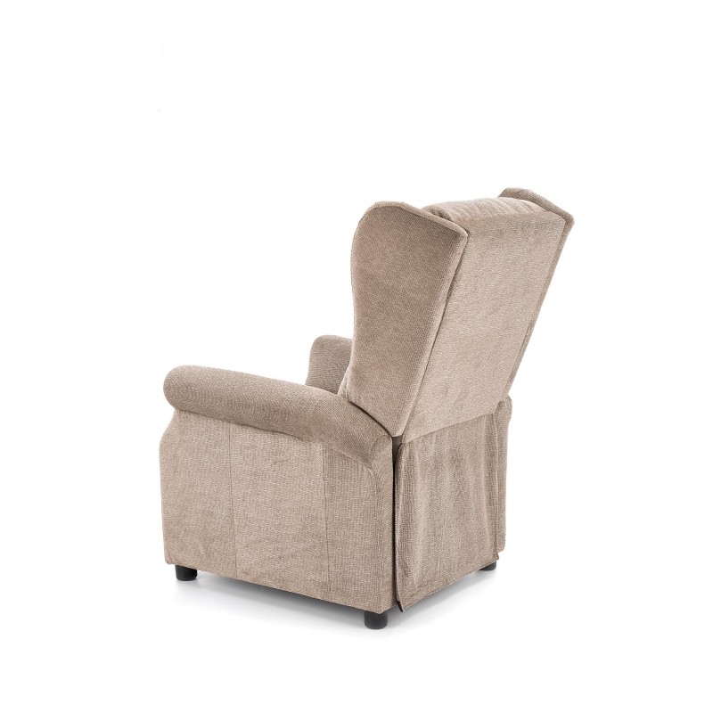 'AGUSTIN M Beige Reclining Armchair with Massage Function' 'AGUSTIN M Beige Reclining Armchair with Massage Function'