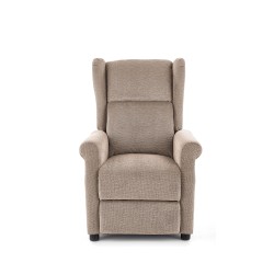'AGUSTIN M Beige Reclining Armchair with Massage Function' 'AGUSTIN M Beige Reclining Armchair with Massage Function'