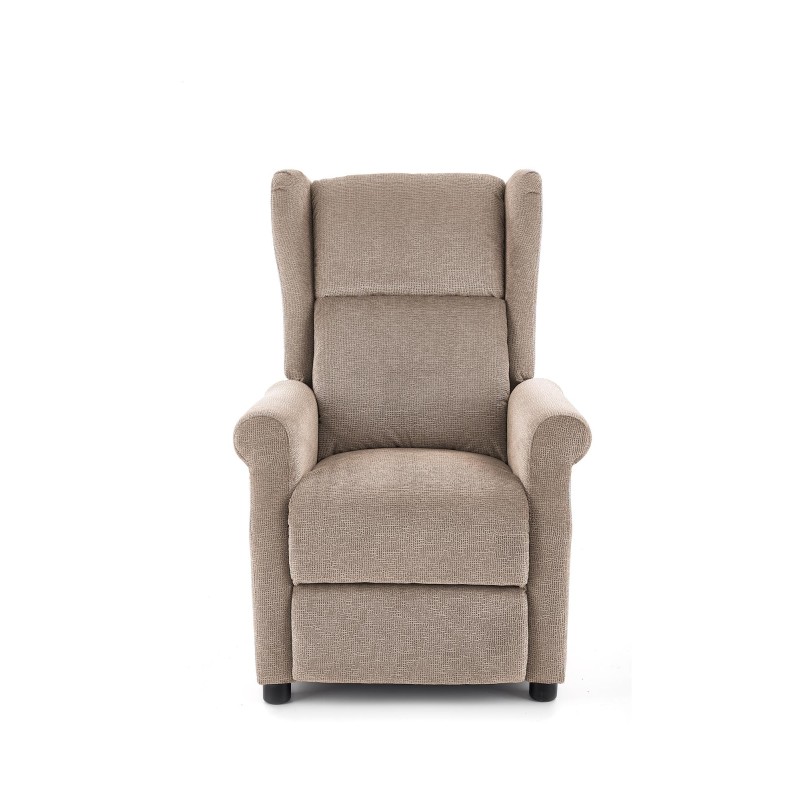 'AGUSTIN M Beige Reclining Armchair with Massage Function' 'AGUSTIN M Beige Reclining Armchair with Massage Function'