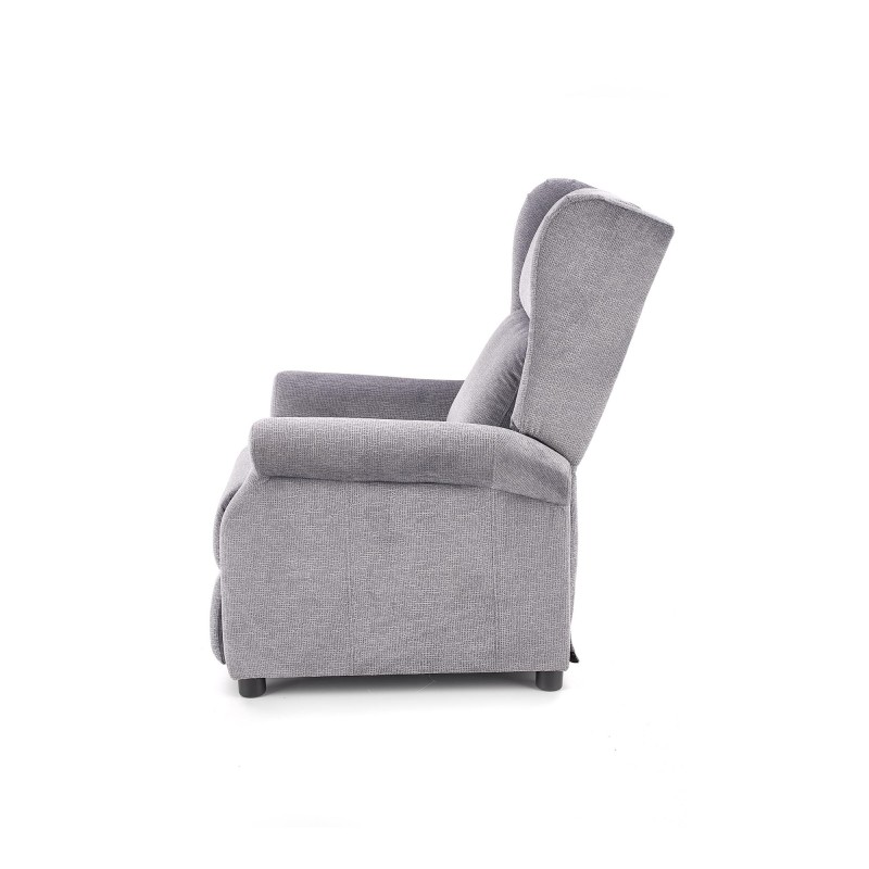 'AGUSTIN M Convertible Armchair with Massage Function in Ash Grey' 'AGUSTIN M Convertible Armchair with Massage Function in Ash Grey'
