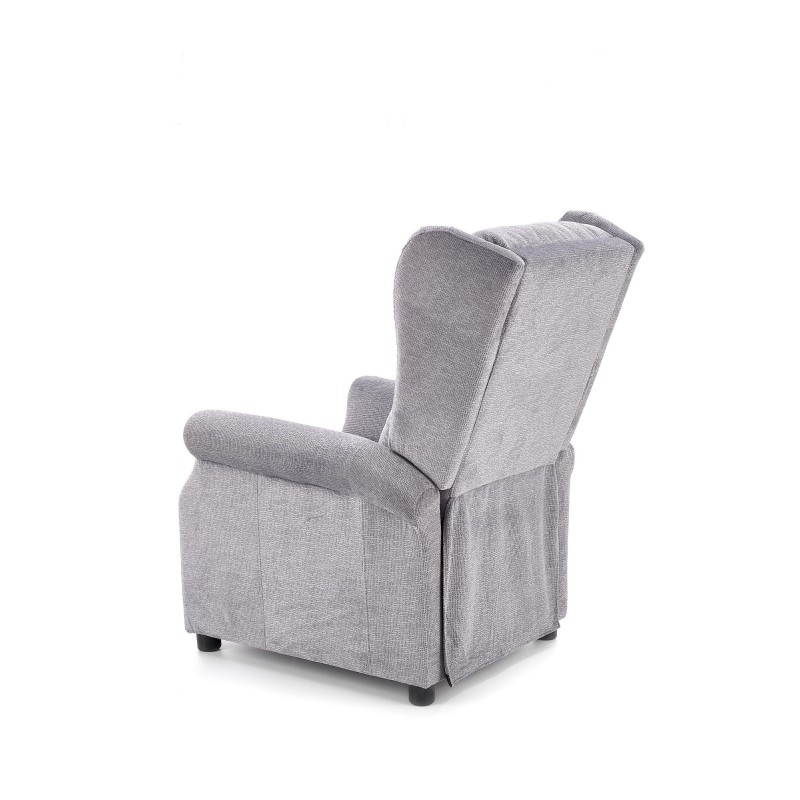 'AGUSTIN M Convertible Armchair with Massage Function in Ash Grey' 'AGUSTIN M Convertible Armchair with Massage Function in Ash Grey'