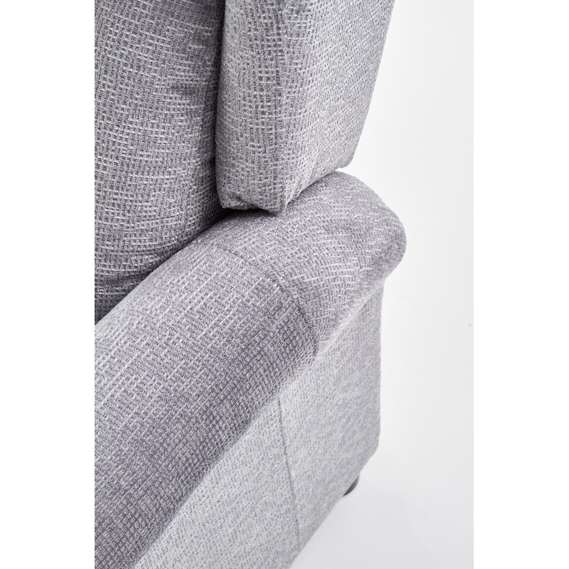 'AGUSTIN M Convertible Armchair with Massage Function in Ash Grey' 'AGUSTIN M Convertible Armchair with Massage Function in Ash Grey'