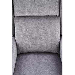 'AGUSTIN M Convertible Armchair with Massage Function in Ash Grey' 'AGUSTIN M Convertible Armchair with Massage Function in Ash Grey'