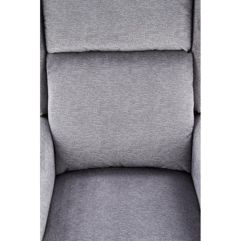 'AGUSTIN M Convertible Armchair with Massage Function in Ash Grey' 'AGUSTIN M Convertible Armchair with Massage Function in Ash Grey'