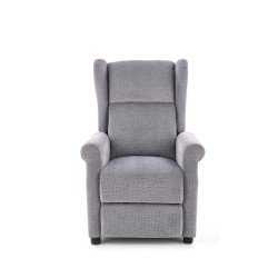 'AGUSTIN M Convertible Armchair with Massage Function in Ash Grey' 'AGUSTIN M Convertible Armchair with Massage Function in Ash Grey'
