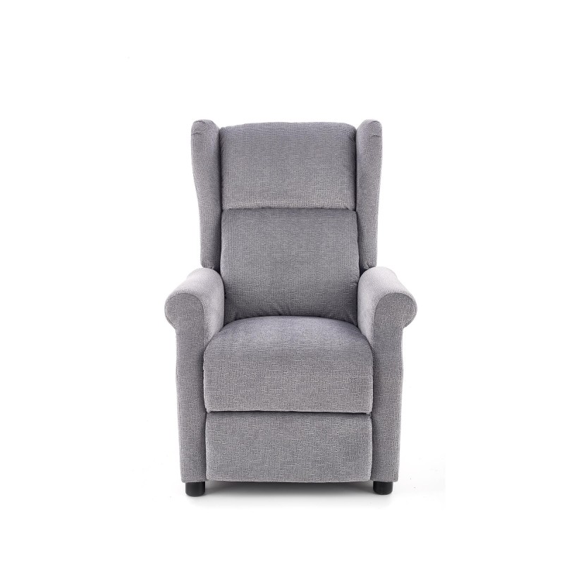 'AGUSTIN M Convertible Armchair with Massage Function in Ash Grey' 'AGUSTIN M Convertible Armchair with Massage Function in Ash Grey'