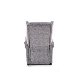 'AGUSTIN M Convertible Armchair with Massage Function in Ash Grey' 'AGUSTIN M Convertible Armchair with Massage Function in Ash Grey'