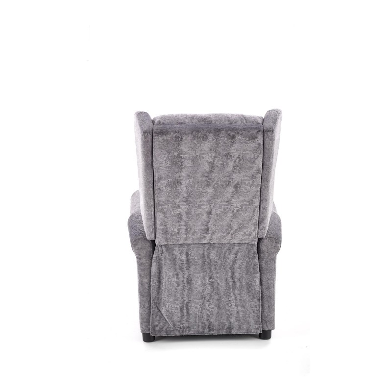 'AGUSTIN M Convertible Armchair with Massage Function in Ash Grey' 'AGUSTIN M Convertible Armchair with Massage Function in Ash Grey'