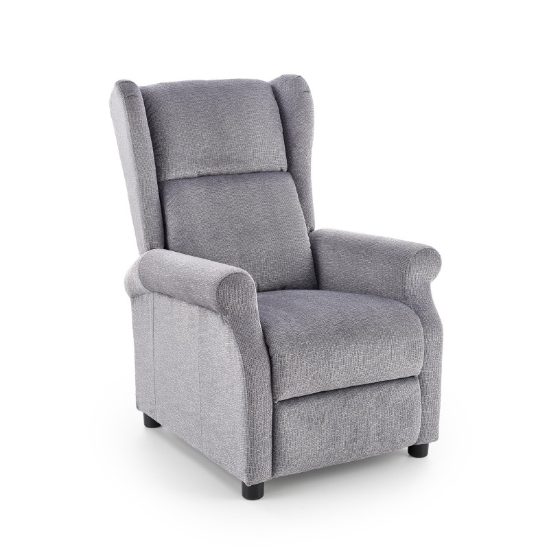 'AGUSTIN Ash Grey Leisure Chair' 'AGUSTIN Ash Grey Leisure Chair'