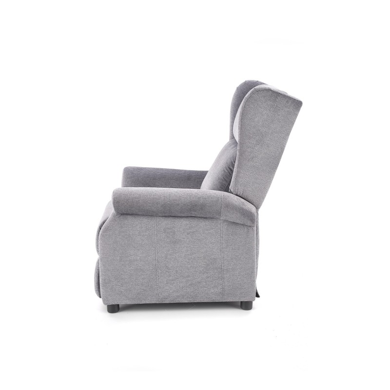 'AGUSTIN Ash Grey Leisure Chair' 'AGUSTIN Ash Grey Leisure Chair'