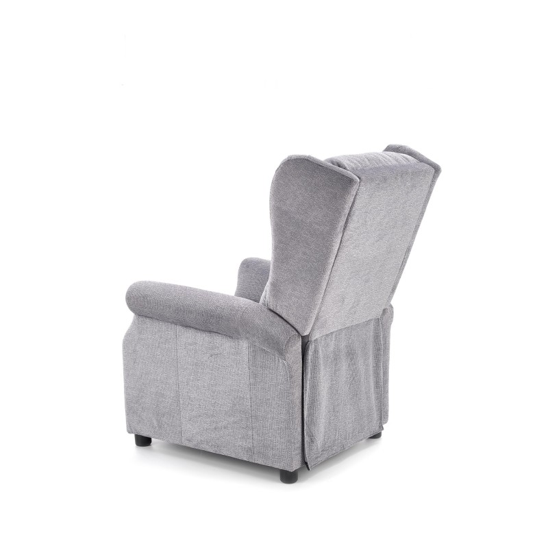 'AGUSTIN Ash Grey Leisure Chair' 'AGUSTIN Ash Grey Leisure Chair'