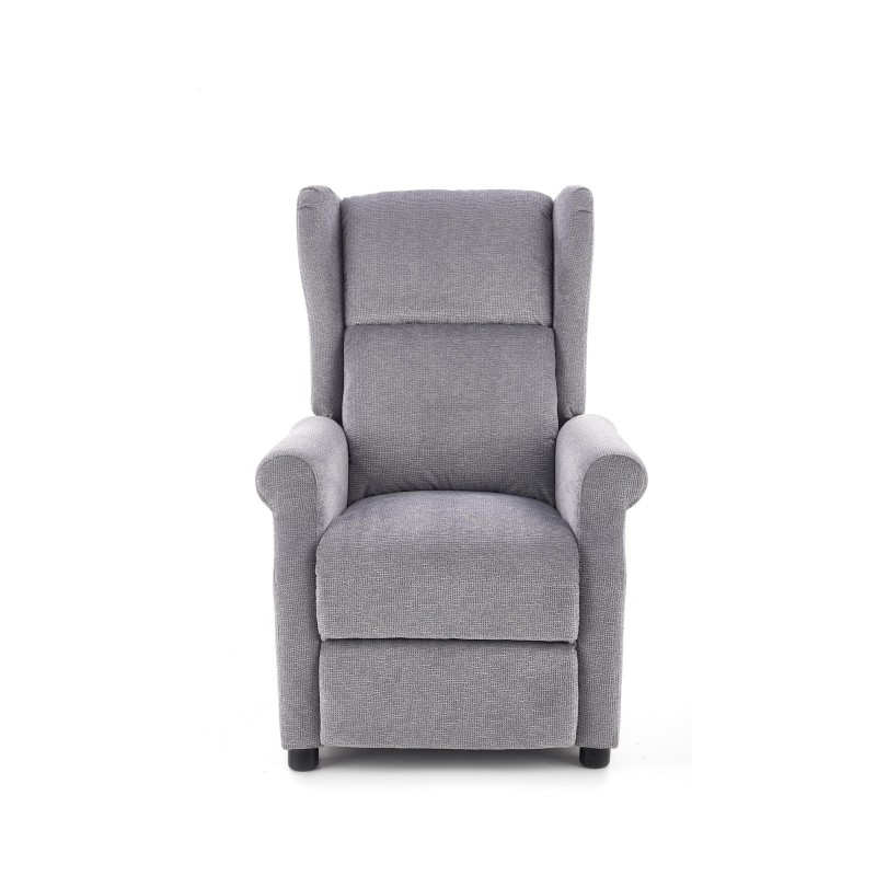 'AGUSTIN Ash Grey Leisure Chair' 'AGUSTIN Ash Grey Leisure Chair'