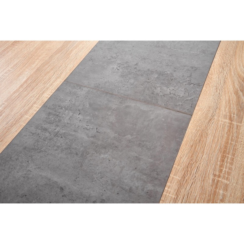 'ALBON Extendable Table in Sonoma Oak / Ash Grey' 'ALBON Extendable Table in Sonoma Oak / Ash Grey'