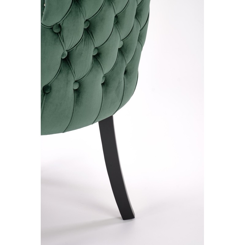 'ALDA Dark Green Chair' 'ALDA Dark Green Chair'