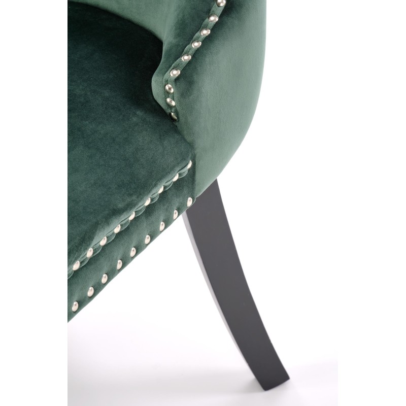 'ALDA Dark Green Chair' 'ALDA Dark Green Chair'