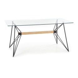 'ALLEGRO Black Table / Beech' 'ALLEGRO Black Table / Beech'