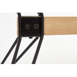 'ALLEGRO Black Table / Beech' 'ALLEGRO Black Table / Beech'