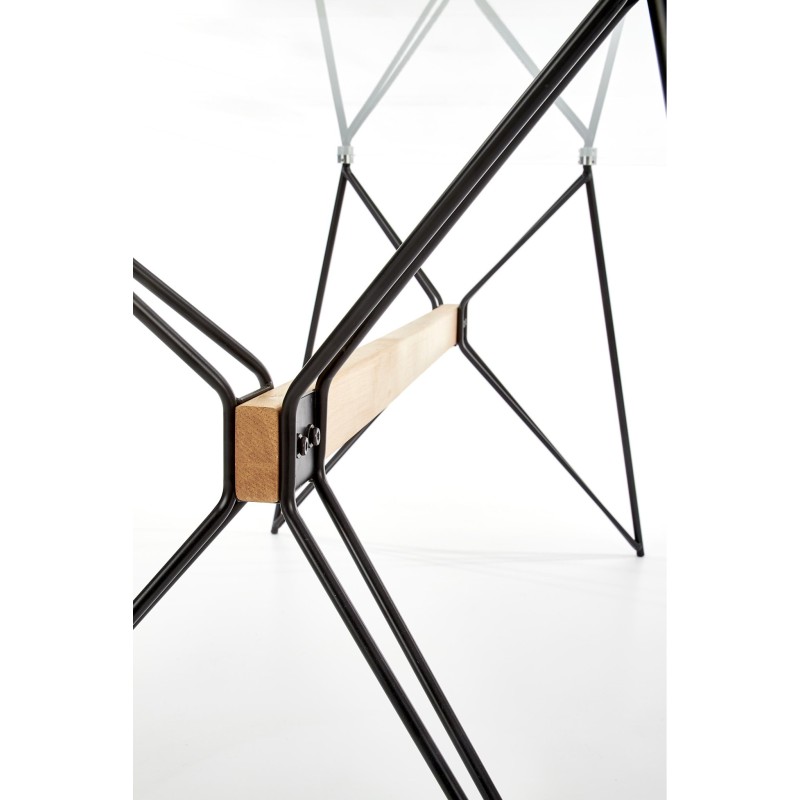'ALLEGRO Black Table / Beech' 'ALLEGRO Black Table / Beech'