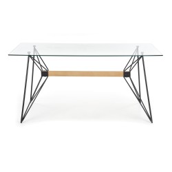 'ALLEGRO Black Table / Beech' 'ALLEGRO Black Table / Beech'