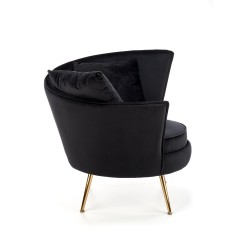 'ALMOND Black Relaxation Armchair' 'ALMOND Black Relaxation Armchair'