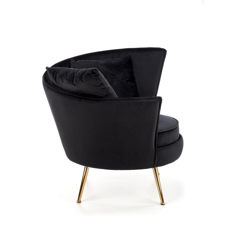 'ALMOND Black Relaxation Armchair' 'ALMOND Black Relaxation Armchair'