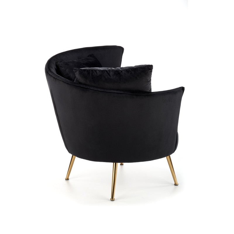 'ALMOND Black Relaxation Armchair' 'ALMOND Black Relaxation Armchair'