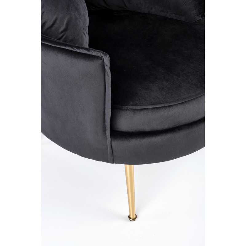 'ALMOND Black Relaxation Armchair' 'ALMOND Black Relaxation Armchair'