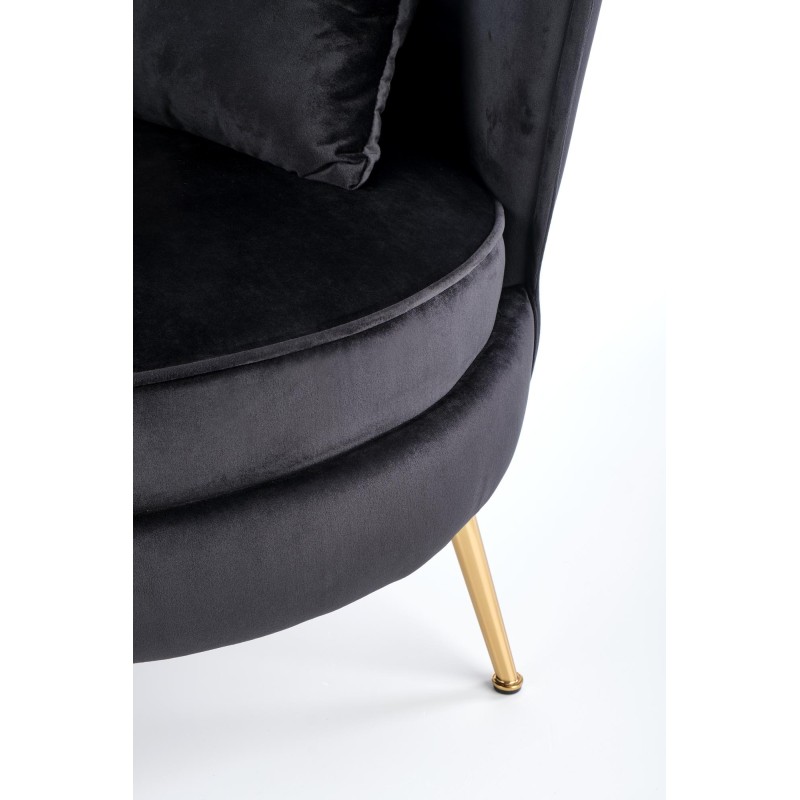 'ALMOND Black Relaxation Armchair' 'ALMOND Black Relaxation Armchair'