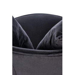 'ALMOND Black Relaxation Armchair' 'ALMOND Black Relaxation Armchair'