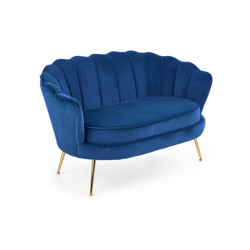 'AMORINITO XL Navy / Gold Relaxation Armchair' 'AMORINITO XL Navy / Gold Relaxation Armchair'