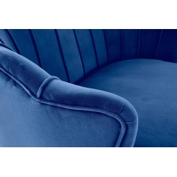 'AMORINITO XL Navy / Gold Relaxation Armchair' 'AMORINITO XL Navy / Gold Relaxation Armchair'