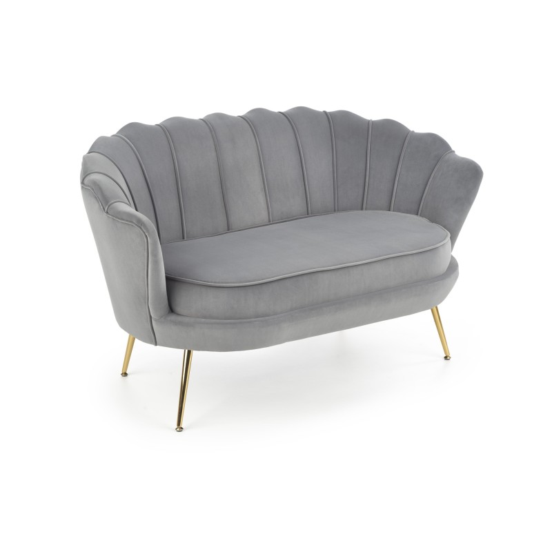 'AMORINITO XL Relaxation Chair in Ash Grey / Gold' 'AMORINITO XL Relaxation Chair in Ash Grey / Gold'