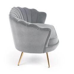 'AMORINITO XL Relaxation Chair in Ash Grey / Gold' 'AMORINITO XL Relaxation Chair in Ash Grey / Gold'