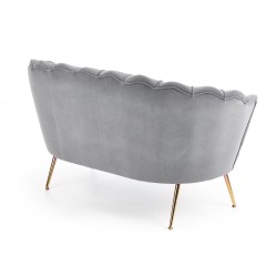 'AMORINITO XL Relaxation Chair in Ash Grey / Gold' 'AMORINITO XL Relaxation Chair in Ash Grey / Gold'
