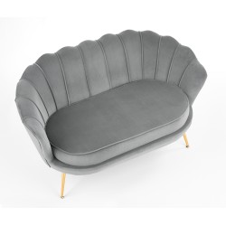 'AMORINITO XL Relaxation Chair in Ash Grey / Gold' 'AMORINITO XL Relaxation Chair in Ash Grey / Gold'