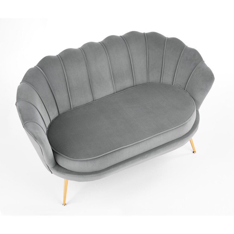 'AMORINITO XL Relaxation Chair in Ash Grey / Gold' 'AMORINITO XL Relaxation Chair in Ash Grey / Gold'