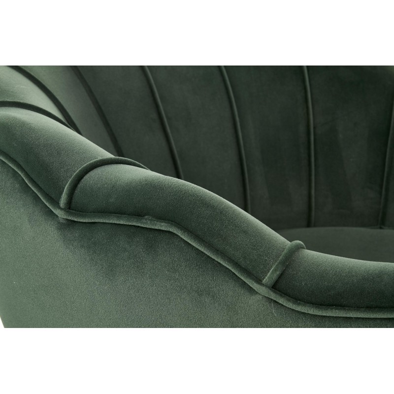 'AMORINITO Dark Green / Gold Leisure Chair' 'AMORINITO Dark Green / Gold Leisure Chair'