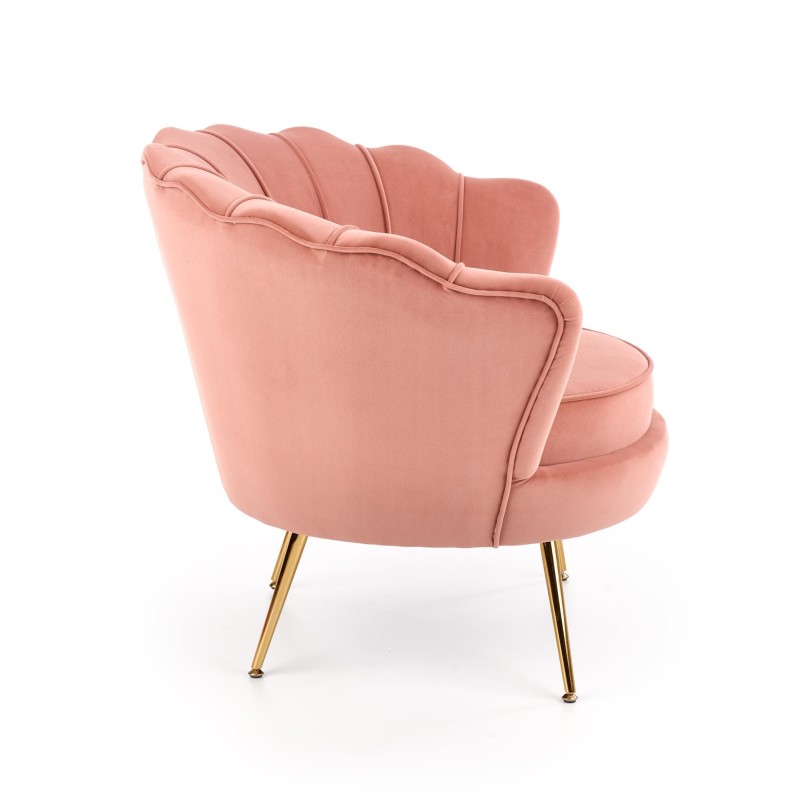 'AMORINITO Relaxation Chair Light Pink / Gold' 'AMORINITO Relaxation Chair Light Pink / Gold'