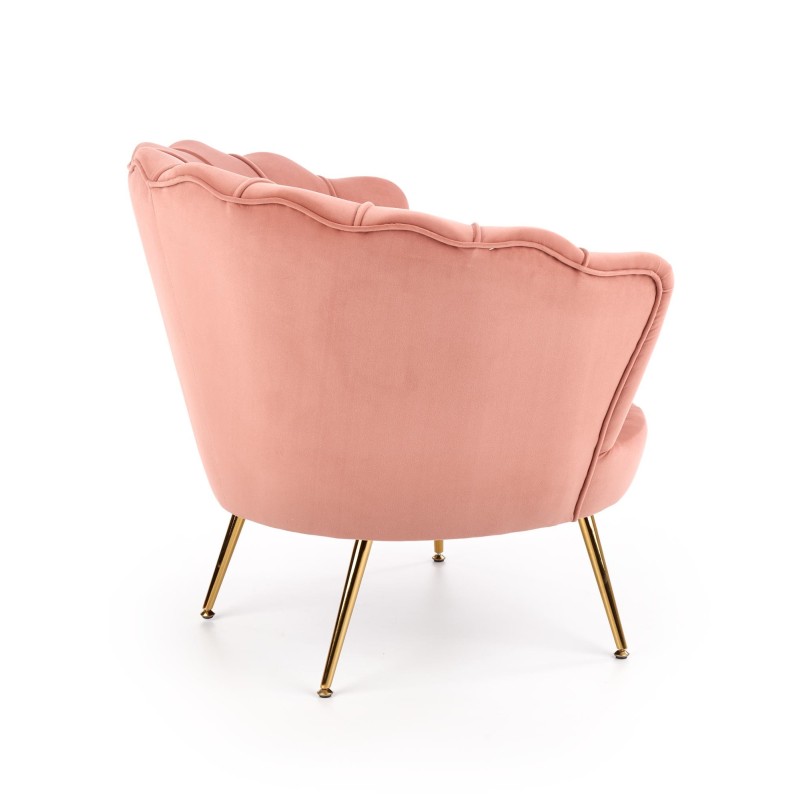 'AMORINITO Relaxation Chair Light Pink / Gold' 'AMORINITO Relaxation Chair Light Pink / Gold'