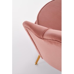 'AMORINITO Relaxation Chair Light Pink / Gold' 'AMORINITO Relaxation Chair Light Pink / Gold'